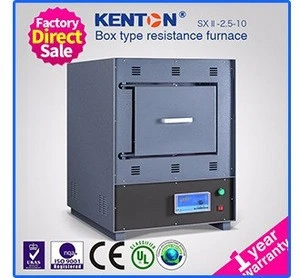 Kenton Industrial Ceramic Sintering Muffle Furnace up to 1200.C with 160*250*400mm high temperature quenching