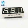 Kerun optoelectronics electric FND numerical led module CC/CA 0.36 inch 3 digit 7 segment led display