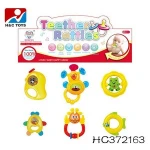 kid toy baby toy Best toys forchristmas gift 12 piece high quality plastic baby rattle HC376923