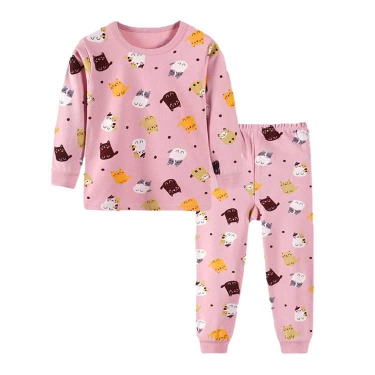 Kids cotton underwear pajamas set kids clothing baby clothes