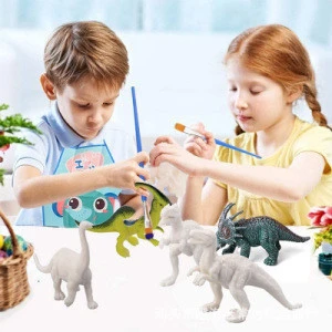 Kids Crafts and Arts Set Painting Kit Dinosaur Toy for Paint Your Own Dinosaur Toy Art Crafts Supplies Party Favors DIY