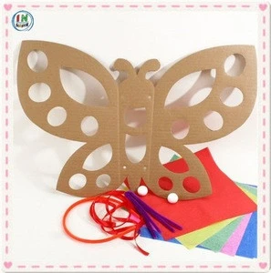 Kids DIY Cardboard Fairy ,Decorative Party Wing , paper craft