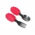 Import Kids table silicone easy to clean kitchen silicone suction plate and spoon set from China