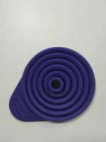 Kitchen Accessories Food Grade Silicone Collapsible Funnels Essential Oil Funnel  foldable Round Silicone Funnel