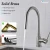 Import Kitchen Faucet with Pull Down Sprayer, Brass Modern Kitchen Sink Faucet Single Handle with Dual Function from China