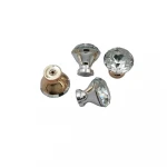 kitchen furniture cabinet door handle knob made of plastic crystal glass