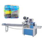 Kitchen Scrubber Packaging Scourer Packing Machine For Scouring Pad