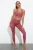 Import Knitting Seamless Casual Polyester Printed Slim High Waist Butt Lift Women Yoga Activewear and Leggings Compression Suit Set from China