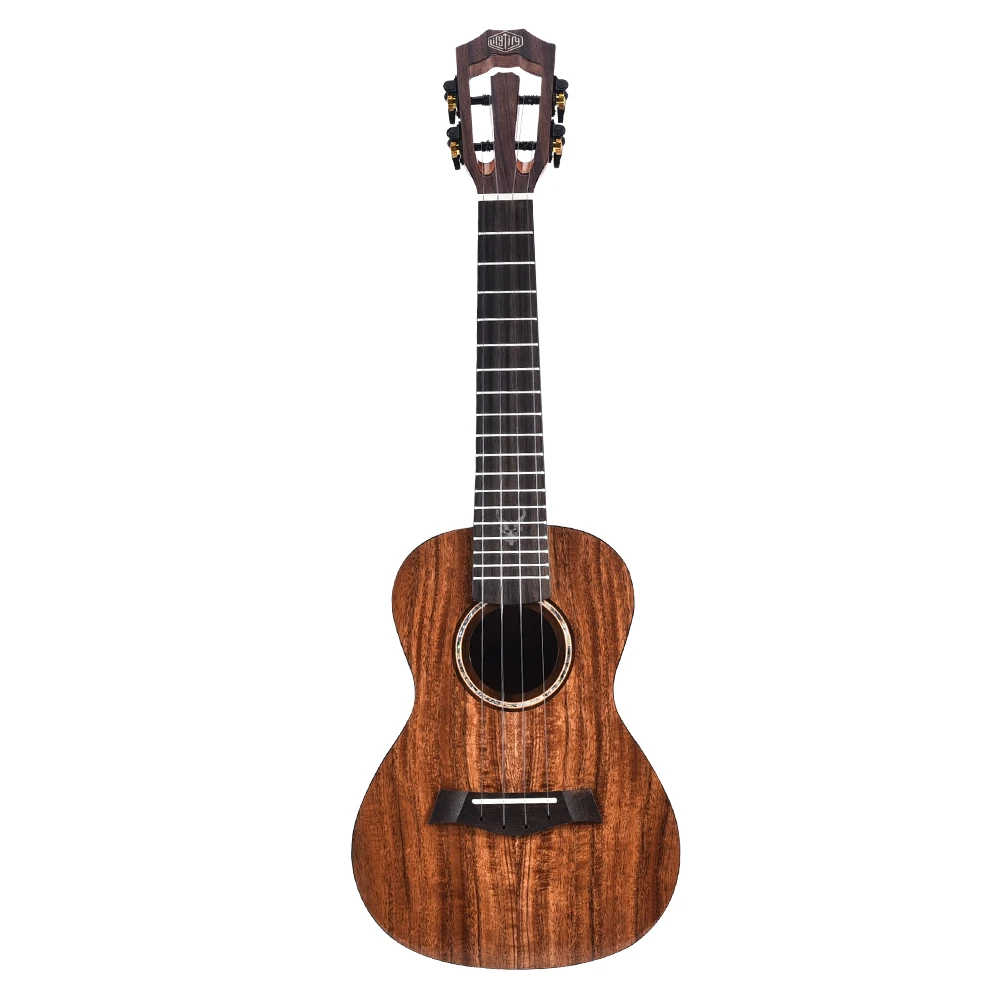 koa wood  Ukulele 26 Inch front panel koa Solid wood  ukulele With Gig bag