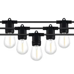 KOMAES Amazon Hot Sale OEM 1M 2M 5M 10M 20M LED Outdoor Solar String Lights IP65 Led Patio Lights