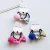 Import Korean children hair ball bowknot lovely hair ring hair noose outfit foreign trade hand small button baby headwear from China