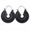 Korean new product moonstone hoop earrings jewelry for party