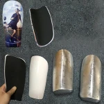 L Size ,3D sublimation Blank Leg Shin Guard  case  Cover Customize Team Logo Design  printing mold Available Too