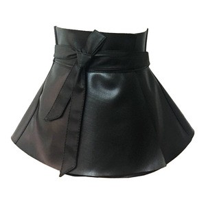 L3999A vintage fashion lace up corset bandage wide women belt