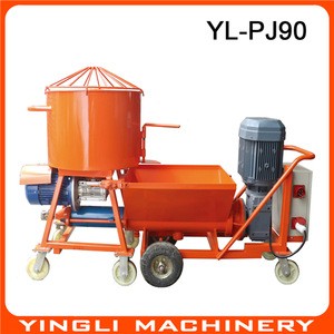 Large Grain Cement Mortar Concrete Shotcrete Spray and Grouting Pump Machine YL-PJ90