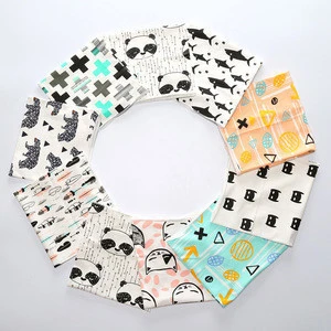 Latest design baby neckwear comfortable baby bandana cotton scarf