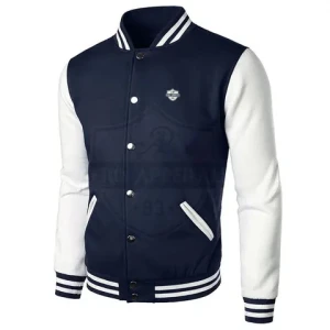 Latest Design Custom Made Men Lettermen Fleece Jacket  Durable Material Men Jacket Customized Men Lettermen Jacket