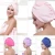 Import Latest Hair Towel Custom Microfiber Hair Towel With Logo from China