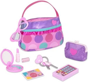lay Circle by Battat  Princess Purse Style Set Pretend Play Multicolor Handbag and Fashion Accessories  Toy Makeup