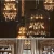 Import LED American Village Hotel bar restaurant E27 Retro decoration iron crystal bird cage chandelier light from China