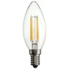 LED Filament Candle Lamp E14 220V 4W Antique Style Dimmable Light Bulbs