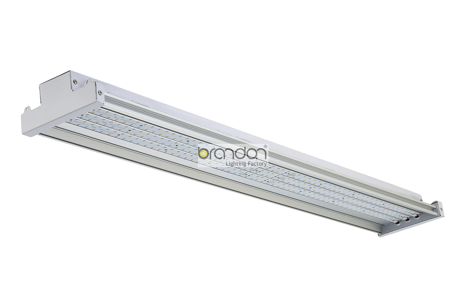 LED High Bay Warehouse Light Bright White 200W Linear Fixture workShop linear highbay 150w