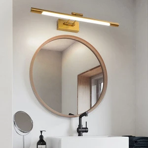 led indoor wall sconce bathroom 8W Antique Brass LED Picture light For hotel 100-240V bathroom lighting vanity mirror lights