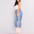 Import Light Blue Classic High Waist Skinny Jeans from China