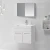 Import light grey modern floor-standing/wall mount bathroom vanity from China