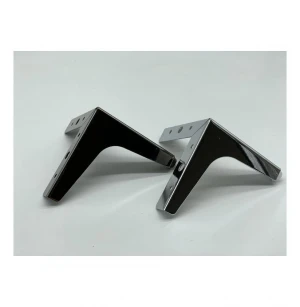 Light Weight Stainless Steel Metal Sofa Legs Furniture Replacement Leg Triangle Cabinet Feet