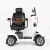 Import Lightweight Portable Folding Electric wheelchair scooter/remote control folding disabled handicapped mobility scooter from China