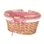 Living Room Small Shopping Wicker Gift Basket With Handle