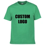 Logo Printing 100% Cotton Custom Men T shirt Printed Tshirt for Sale