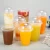 Import LOKYO Disposable Plastic Cold Drink Cups Ice Coffee Cup smoothie bubble tea cup with lid from China