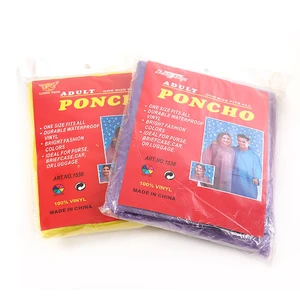 long waterproof plastic disposable raincoat,one time use emergency rain poncho