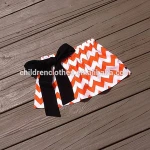Lovely Little Girl Bowknot Short Skirts Chevron Baby Short Casual Skirts