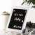 Import Low MQQ customized advertising decoration board black felt letter board from China