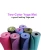 Import low price glue free bond double color TPE out door yoga mat from China