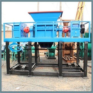 Low price high efficient car tire,truck tire shredder machine for sale