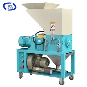 Low speed silent plastic scrap crushing machine/small recycling plastic crusher no dust pollution