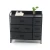 Import Luclife Sturdy Steel Frame Wood Top & Handles Easy Pull Storage Chest Organizer Unit for Bedroom from USA