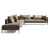 Import Luxurious Modern Design Italian Leather Upholstery Paul Leisure Sofa from China
