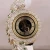 Import Luxury design polyresin peacock sculpture with clock design for home ornament from China