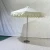 Import luxury double corrugated mid pole umbrella fabric cut piece quality sunshade chinese umbrella manufacturer furniture parasol from China