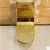 Import luxury golden ceramic color toilet wc gold plated toilet bowl from China