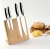 Import Luxury magnetic knife holder magnets eco friendly bamboo magnetic knife block from China