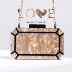 Made in China acrylic evening bag ladies for wholesale