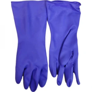 Made In China Superior Quality A Pair Purple Dishwashing Cleaning Gloves Latex-gloves For Houseld Kitchen