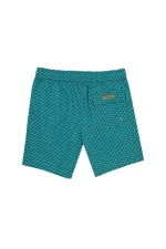 100% Made In Italy Poliammide Printed Shorts Swimsuit Light Green Seals Fancy Man Accessories Gift Idea For Boyfriend