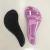 Import magic anti-static comb handle plastic electroplating comb styling hairbrush from China